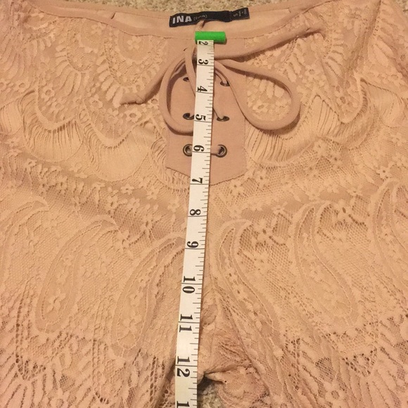 Adorable lace detail pants with shorts liner - Picture 7 of 8